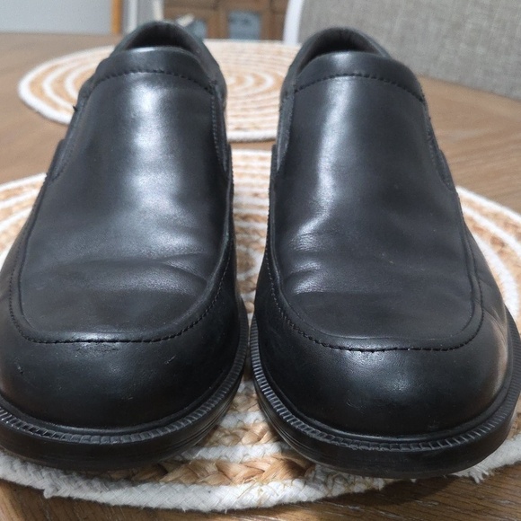 Rockport Men’s Taylor Waterproof Slip On Black Leather Loafers, Size 13 main image 9